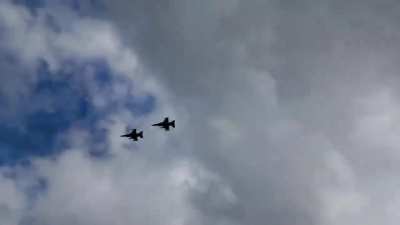 F-16s flying in Ukraine 