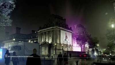 Idea for the Loading screen in Hitman 3.