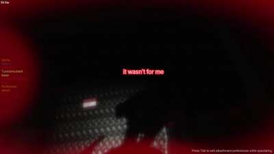 It wasn't for me