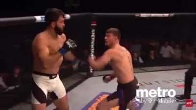 Stipe Miocic putting a beatdown on his opponents