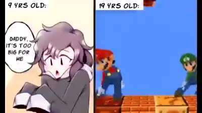 super mario style
