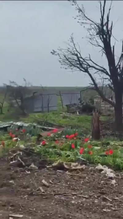 Russian equipment destroyed in Donetsk