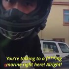 Marine roadrage