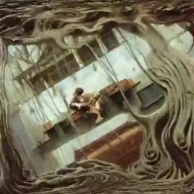 “A journey through a boy’s life” by @Buttah on the StableDiffusion discord, he made it through a technique called “Deforum” which creates an animation from AI generated art