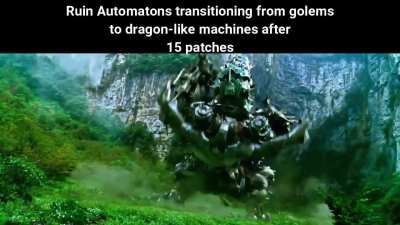 Surely we wont get an actual mecha dragon, right?