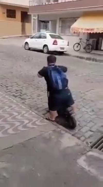 Bro was trying to go places