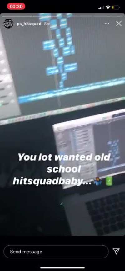 PS loading with new music... ‘had to burn my hoodie in kenny’👀