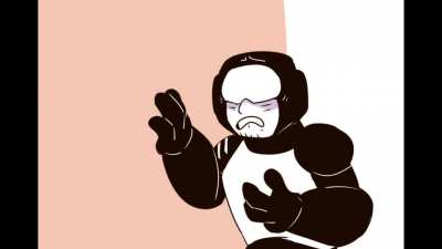 Pico gets lost, what the captain doin? (Animation by mechi-draws on tumblr)