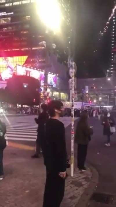 Just another night in Shibuya