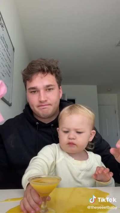One of the many reasons you don’t make cocktails with babies