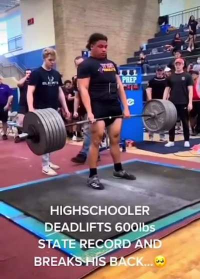 Press F to pay respect to this guy’s back