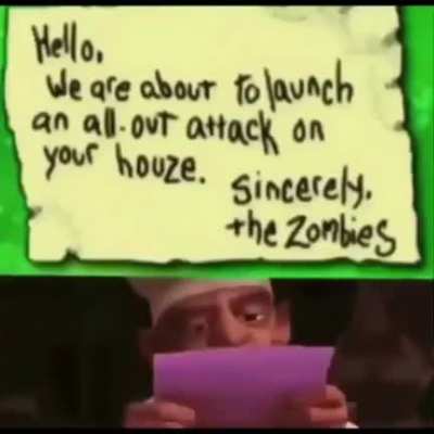 Sincerely, the Zombies