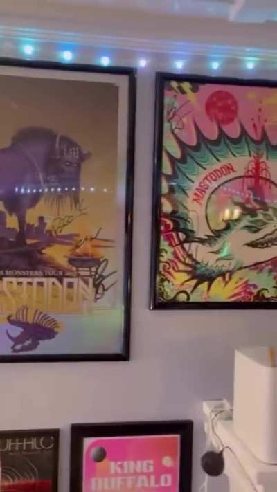 Mastodon wall (1 year later)