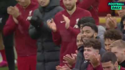 Gini presented with 'The Champions Wall' plaque