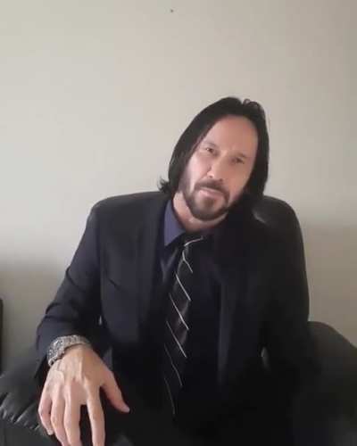 Keanu reeves é você? 😳😳😳