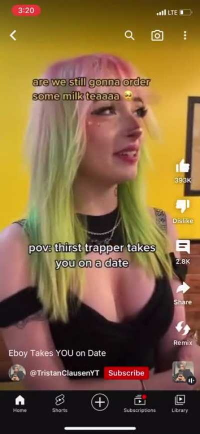 Taking thrust trap on a date