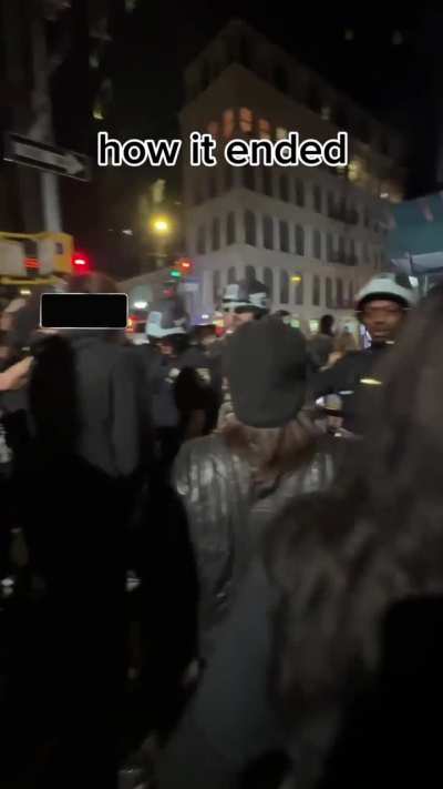 The NYC Anti-ICE Protest Yesterday