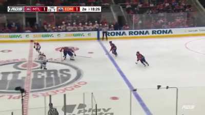 Here is the clean hit on Dach, to show Slafkovsky how to avoid a boarding call next time