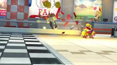 [MK8DX] I'd like to thank Wario for the little nudge