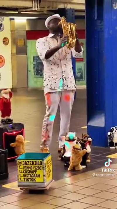 New York Subway Performer