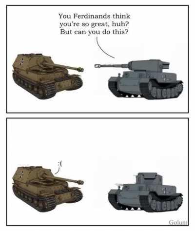 Ferdinand Tank meme