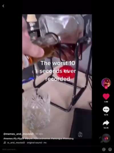 Worst 10 seconds ever recorded