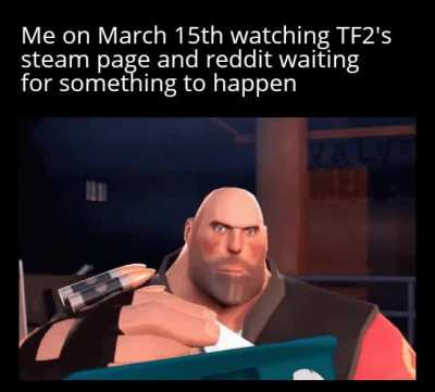 Any second now. . .