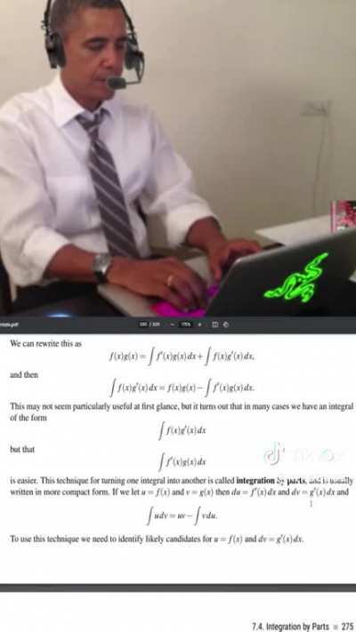 trump biden and obama try solving integrals