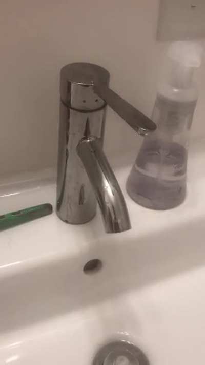 Why does this sink look like a face