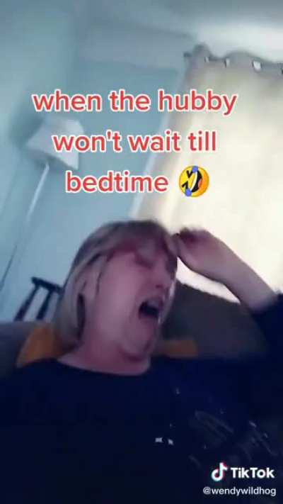When hubby won’t wait till bedtime