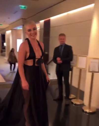 Florence Pugh for tonight’s Valentino event. 30th September, 2023