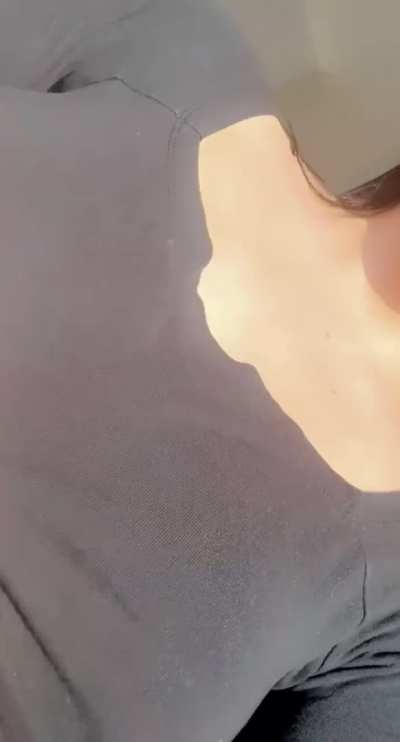 I love dropping my huge tits 🙈 [OC]