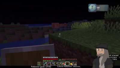 Minecraft be scary sometimes