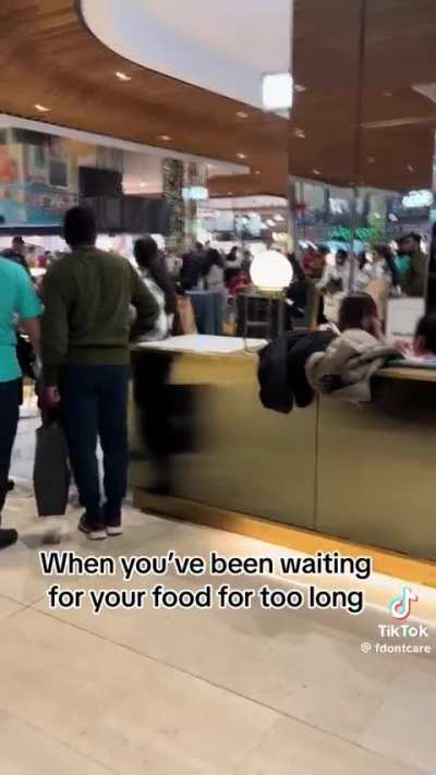 Where’s her food?