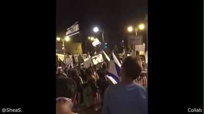 Someone went to a protest but couldnt understand the language they were speaking