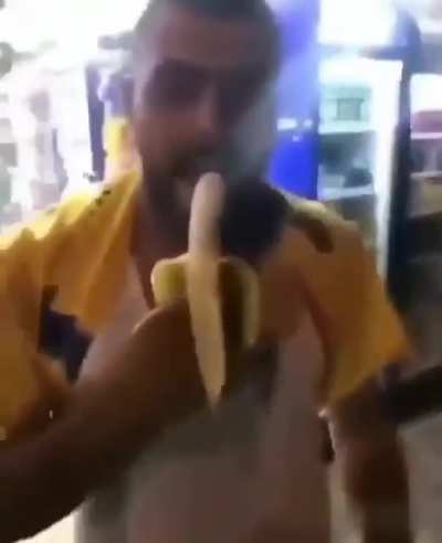 My man took it to the next level