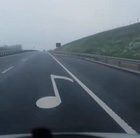 These raised pavement markers are producing music, but only if you drive within the speed limit