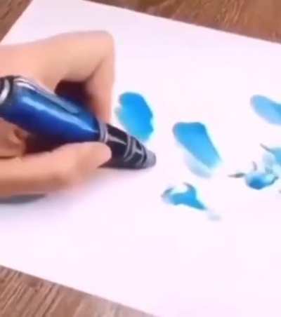 Marker then Finger 🤔