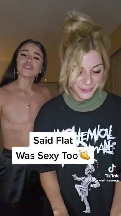 Flat is sexy too