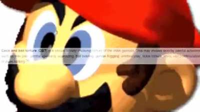 Mario explaining CBT