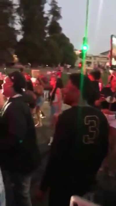 Juneteenth celebrations in Oakland last night