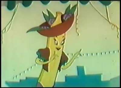 Chuquita Banana Commercial in 1944. The catchy tune was written to help teach Americans how to ripen and use bananas, which were, at the time, an exotic tropical fruit.