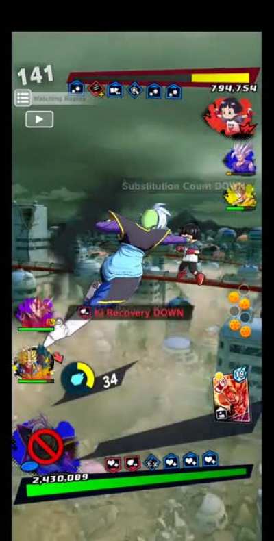 So Zamasu's green is bugged where it counters greens, blues, AND rushes when it's not supposed to.