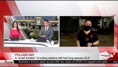 CNA reports on an unidentified cat seen entering Tan Cheng Bock's house