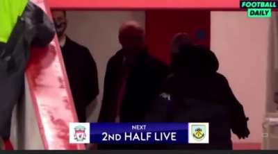 Leaked scenes from Anfield tonight