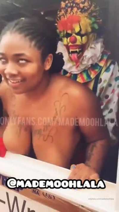 This clown ain't for the kids