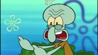 Squidward is racist