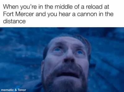 I’m paranoid to even go near fort mercer in free roam now