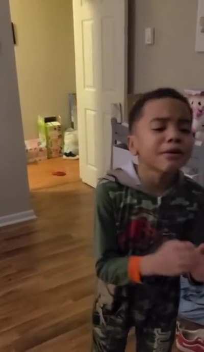 My little cousin worried about his balls dropping. He’s 7 ..