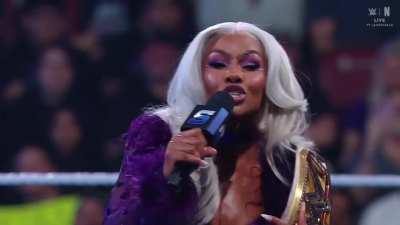 Tonight On WWE Friday Night SmackDown: Jade Cargill addresses the SmackDown Women's Locker Room! Then, she bumps into into B-Fab & Michin!